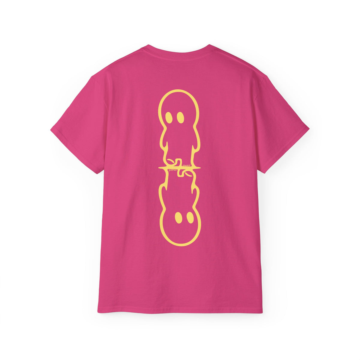 001: Kicking Sticks Mirror Tee (Butter Yellow x Heliconia)