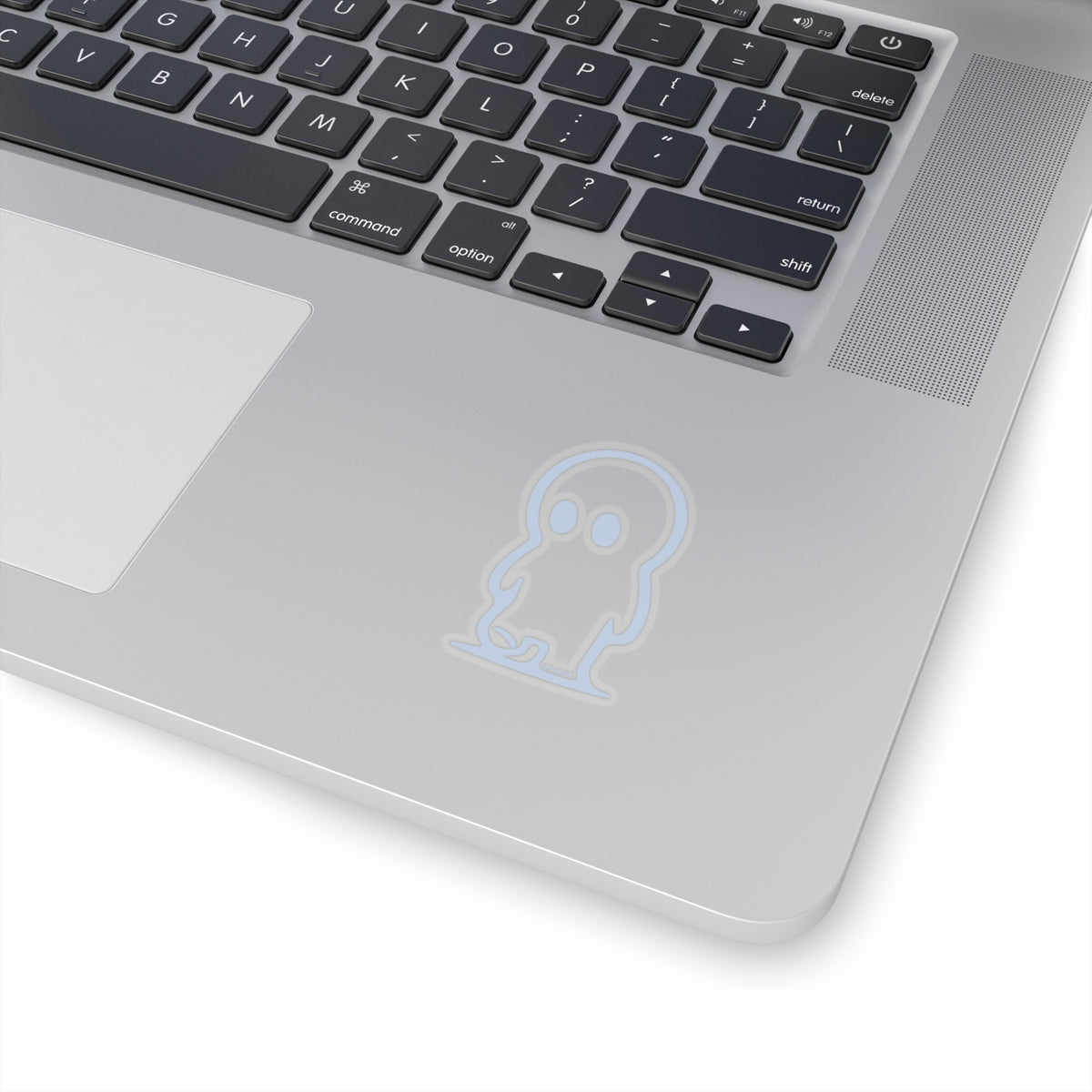 001: Kicking Sticks Sticker (Sky Mist Blue)