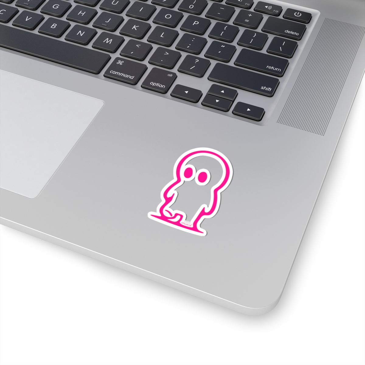 001: Kicking Sticks Sticker (Vivid Pink)