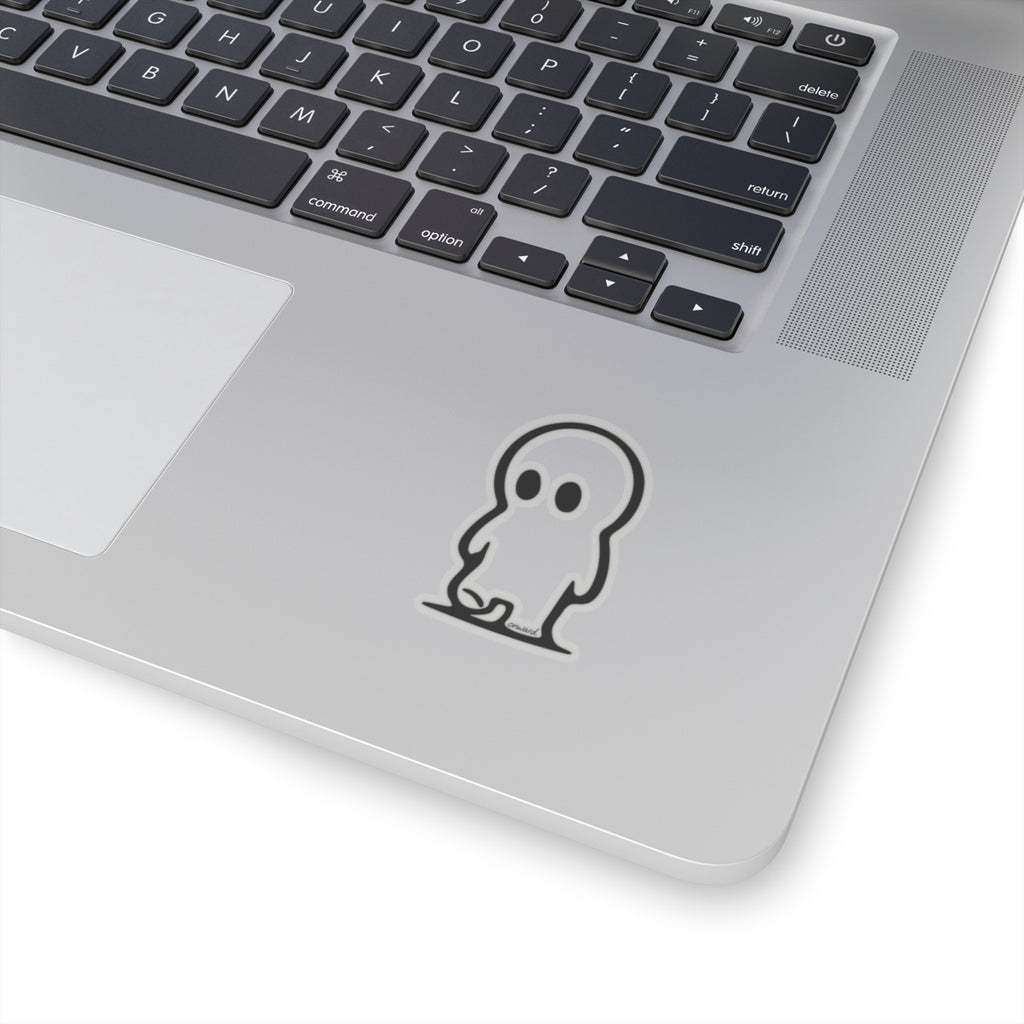001: Kicking Sticks Sticker (Obsidian Black)