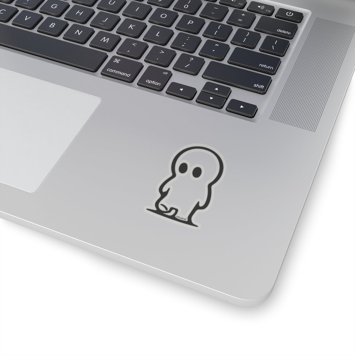 001: Kicking Sticks Sticker (Obsidian Black)