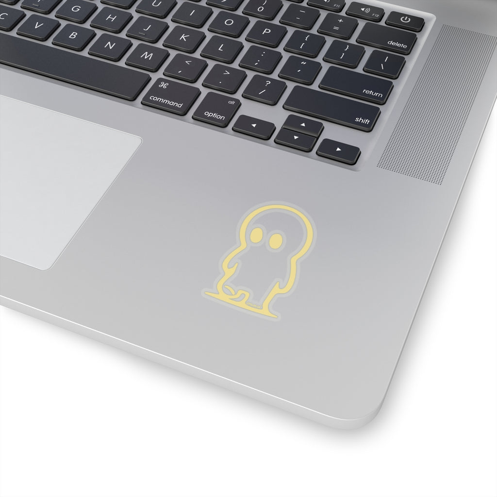 Copy of 001: Kicking Sticks Sticker (Butter Yellow)