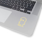 Copy of 001: Kicking Sticks Sticker (Butter Yellow)