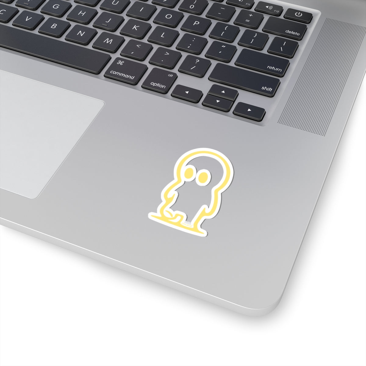 Copy of 001: Kicking Sticks Sticker (Butter Yellow)