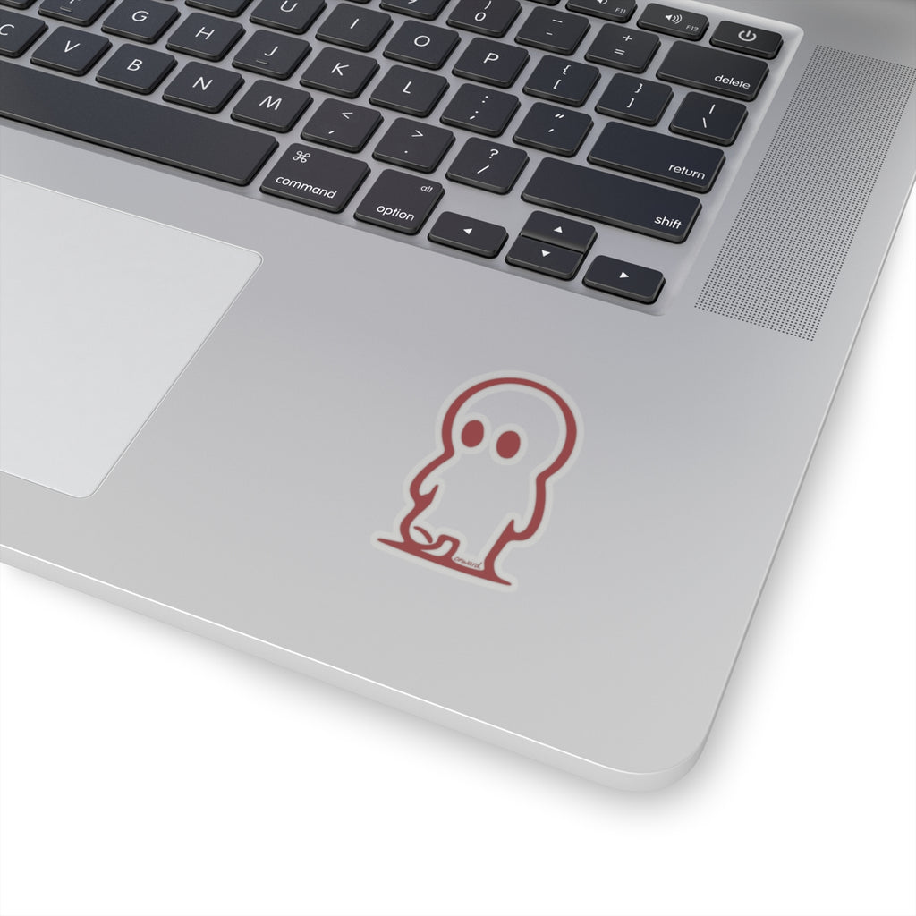 001: Kicking Sticks Sticker (Crimson Red)