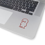 001: Kicking Sticks Sticker (Crimson Red)