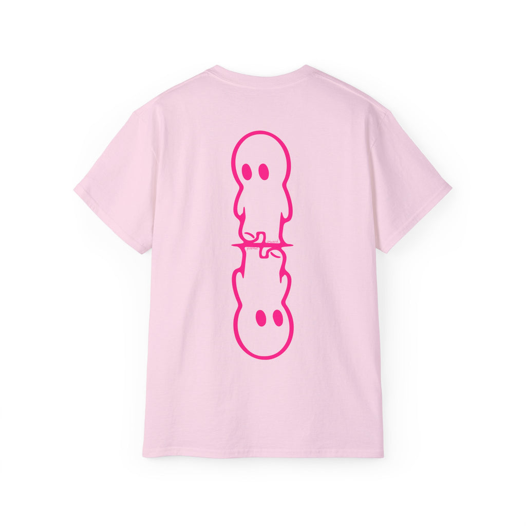 001: Kicking Sticks Mirror Tee (Vivid Pink)