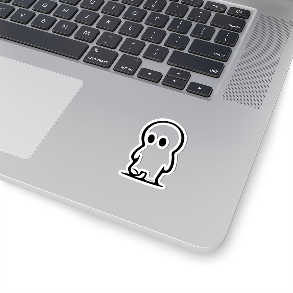 001: Kicking Sticks Sticker (Obsidian Black)