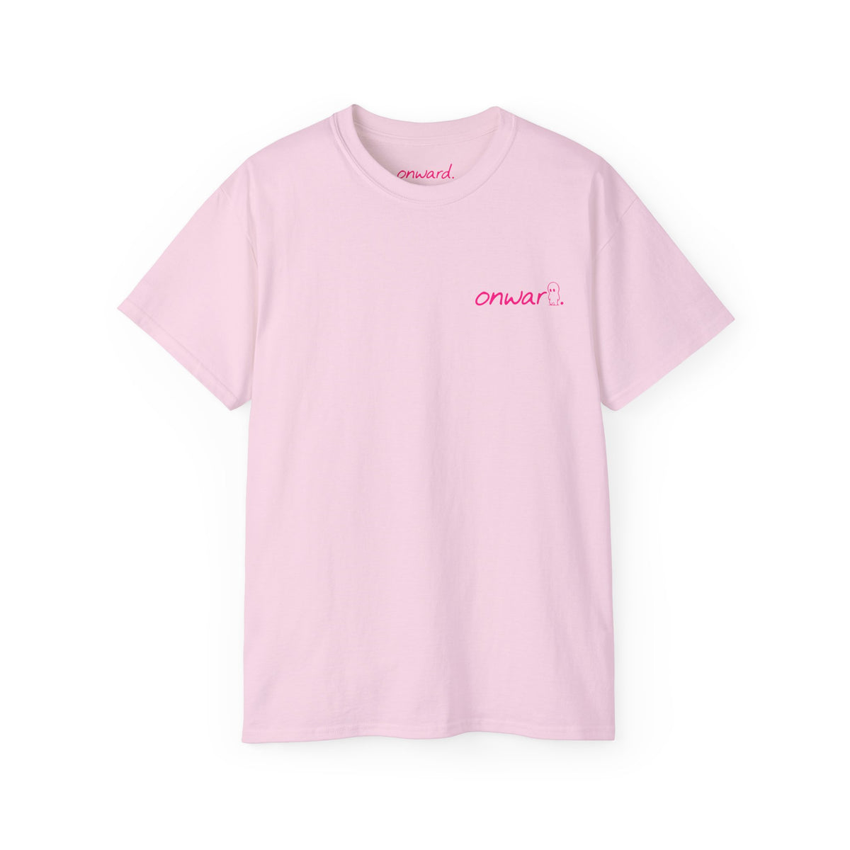 001: Kicking Sticks Mirror Tee (Vivid Pink)