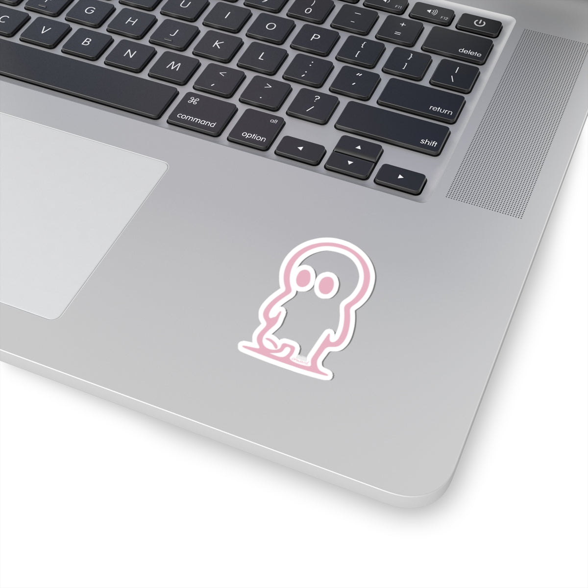 001: Kicking Sticks Sticker (Dusty Pink)